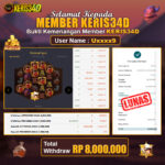 JACKPOT SLOT GACOR MAIN WILD BOUNTY SHOWDOWN 08 MEI 2025