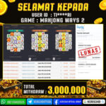 JACKPOT SLOT GACOR MAIN MAHJONG WAYS 2 20 OKTOBER 2025