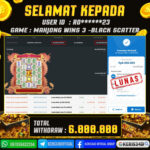 JACKPOT SLOT GACOR MAIN MAHJONG WINS 3 - BLACK SCATTER 04 OCTOBER 2025