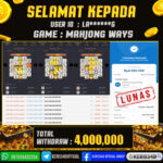 JACKPOT SLOT GACOR MAIN MAHJONG WAYS 05 OCTOBEER 2025