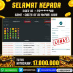 JACKPOT SLOT GACOR MAIN GATES OF OLYMPUS 1000 29 OKTOBER 2025