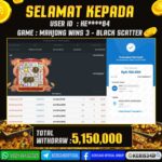 JACKPOT SLOT GACOR MAIN MAHJONG WINS 3 - BLACK SCATTER 03 NOVEMBER 2025